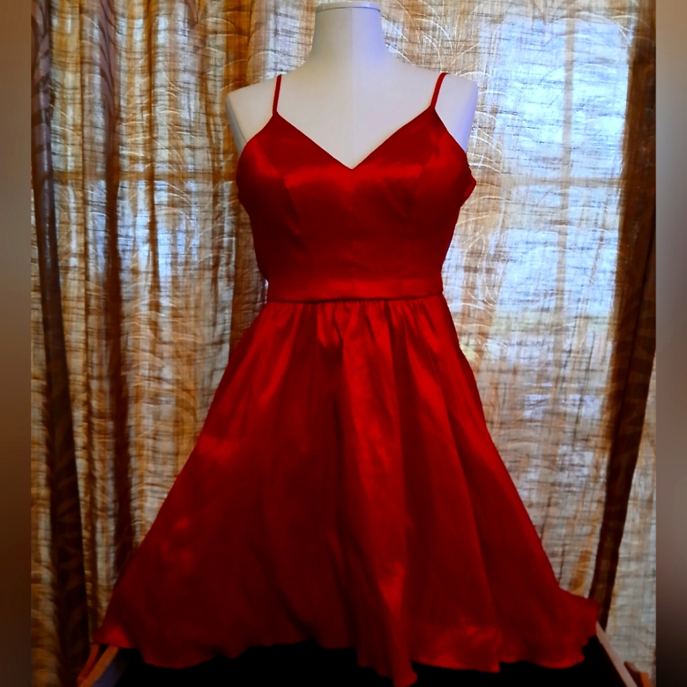 Formal Red Dress Size Small